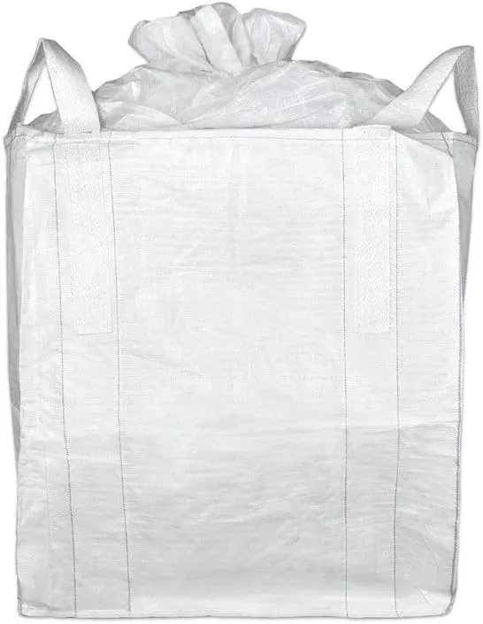 10 Pack FIBC Bulk Bags 2200 lbs, 35 L x 35 W x 40 H in, Duffle Top - Flat Bottom, Woven Polypropylene,1 Ton Bag, Sandbags