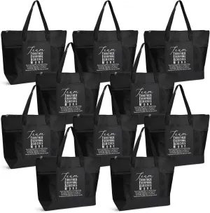 20 Pcs Team Employee Appreciation Tote Bags Gifts for Women Sport Work Nurse Team Teachers Coworker Office