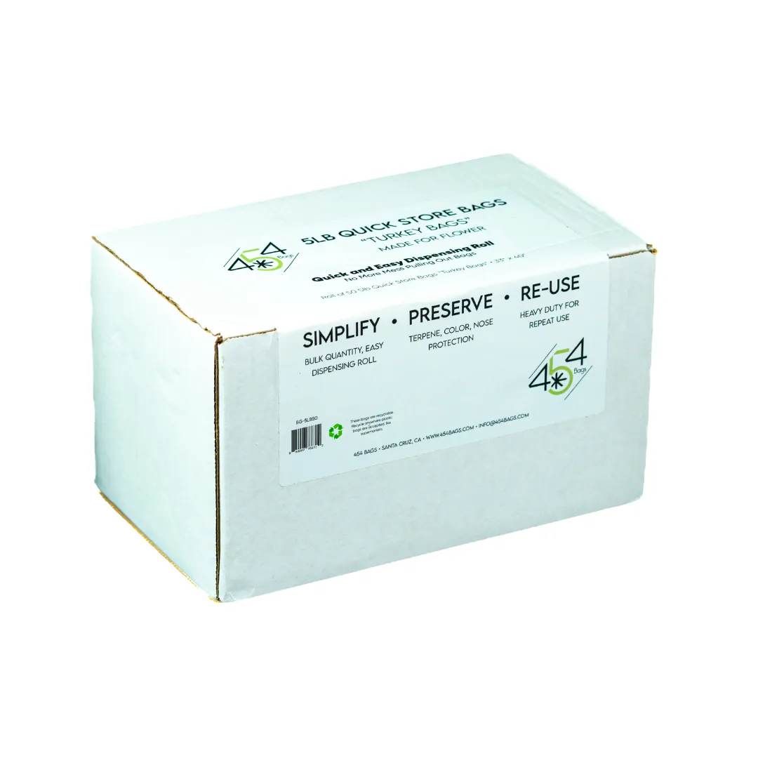 5lb 'Not For Turkey Bags' - 33" x 40" - Roll of 50