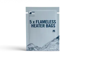 5x On Track Meals Flameless Heater Bags – Heat Your Meals Anytime, Anywhere!
