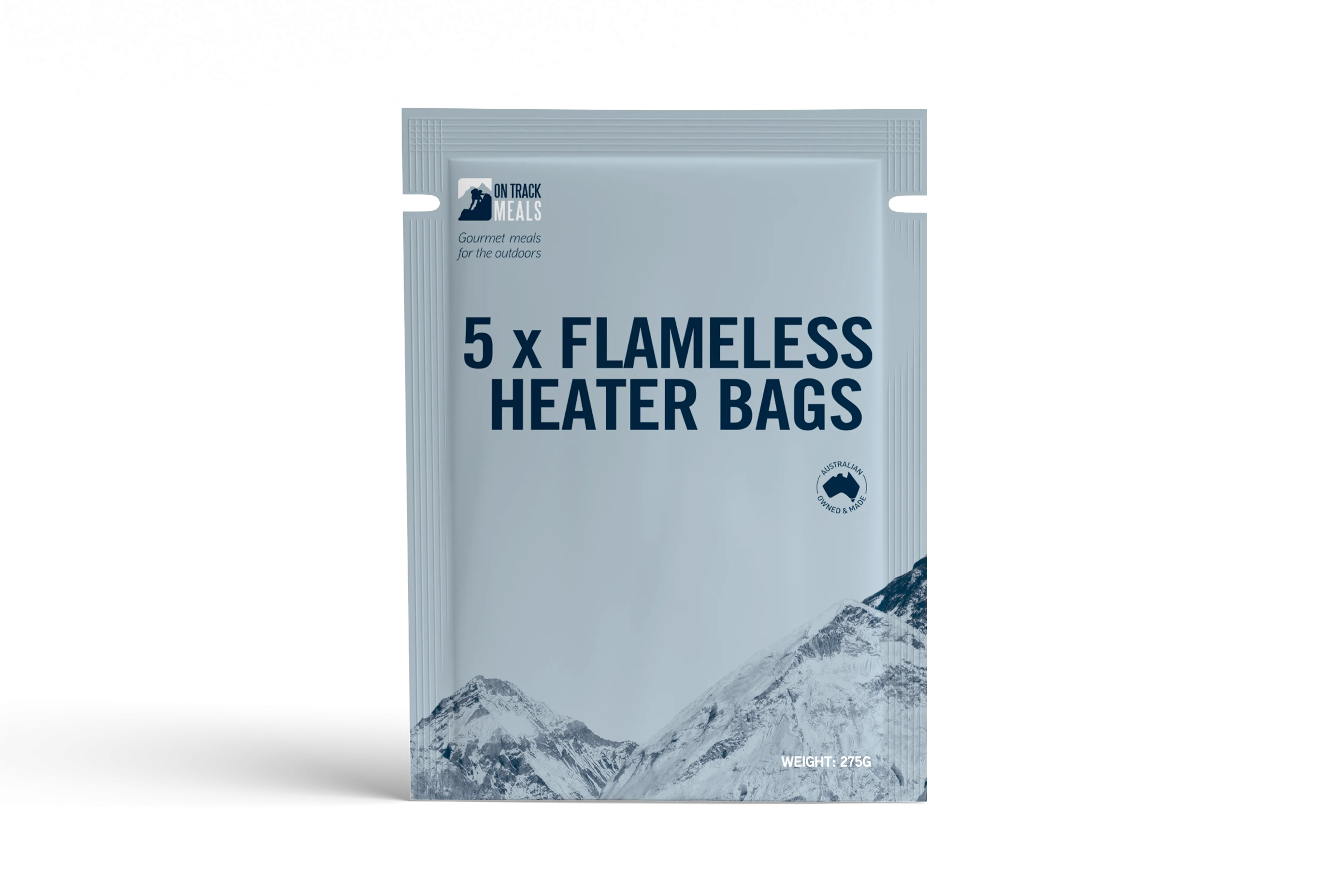 5x On Track Meals Flameless Heater Bags – Heat Your Meals Anytime, Anywhere!