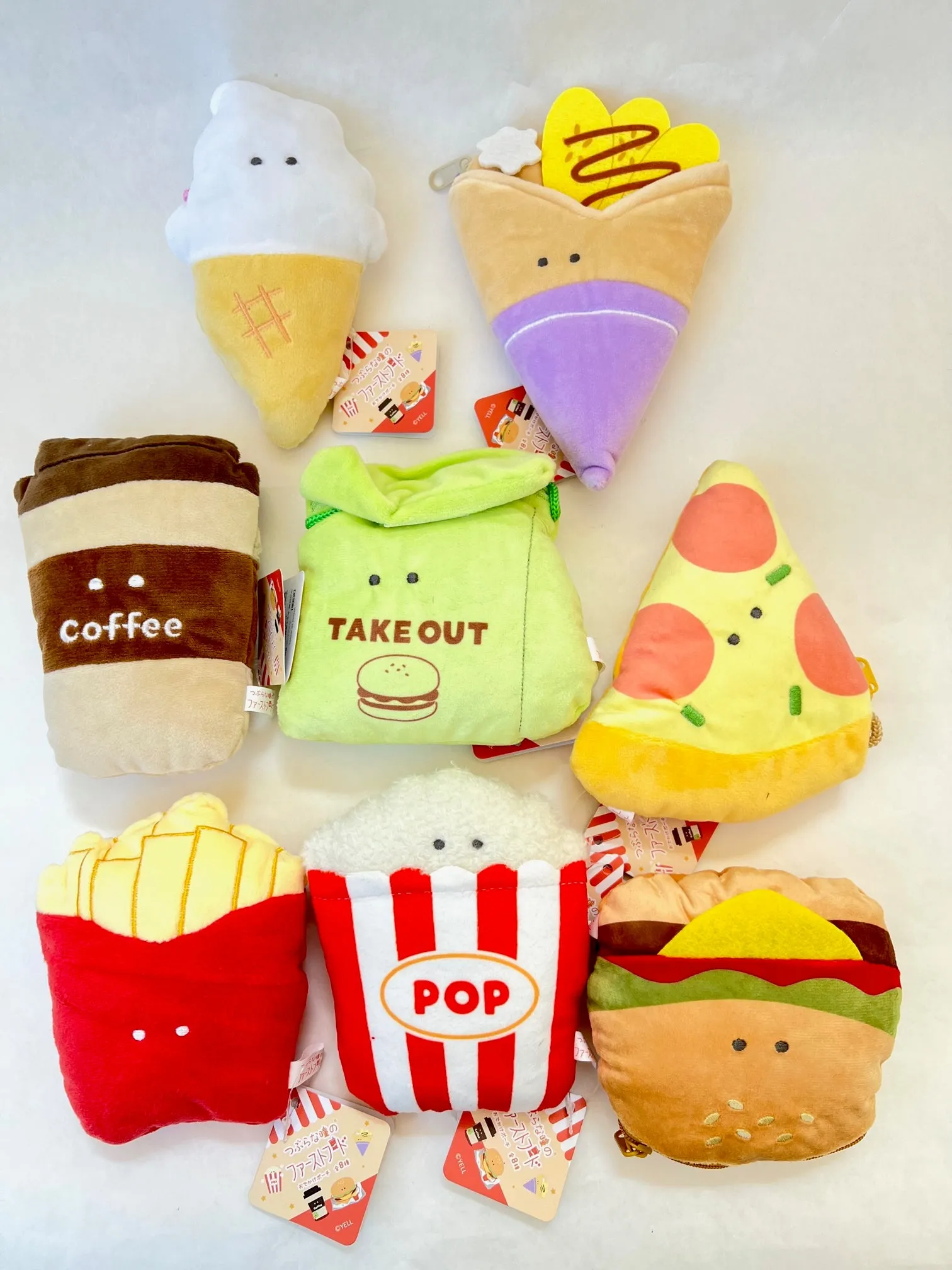 63381 FAST FOOD PLUSH BAGS-8