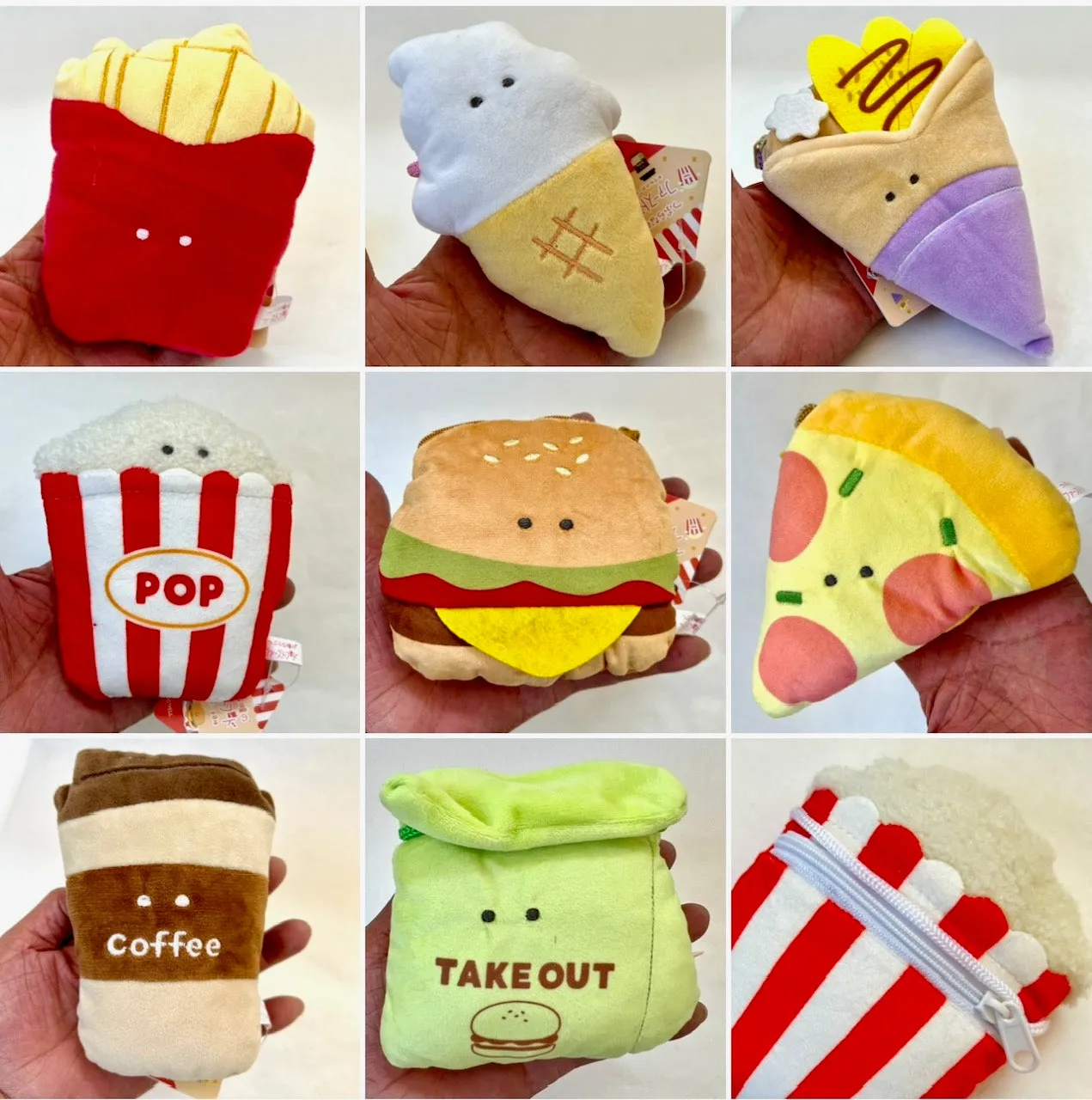 63381 FAST FOOD PLUSH BAGS-8