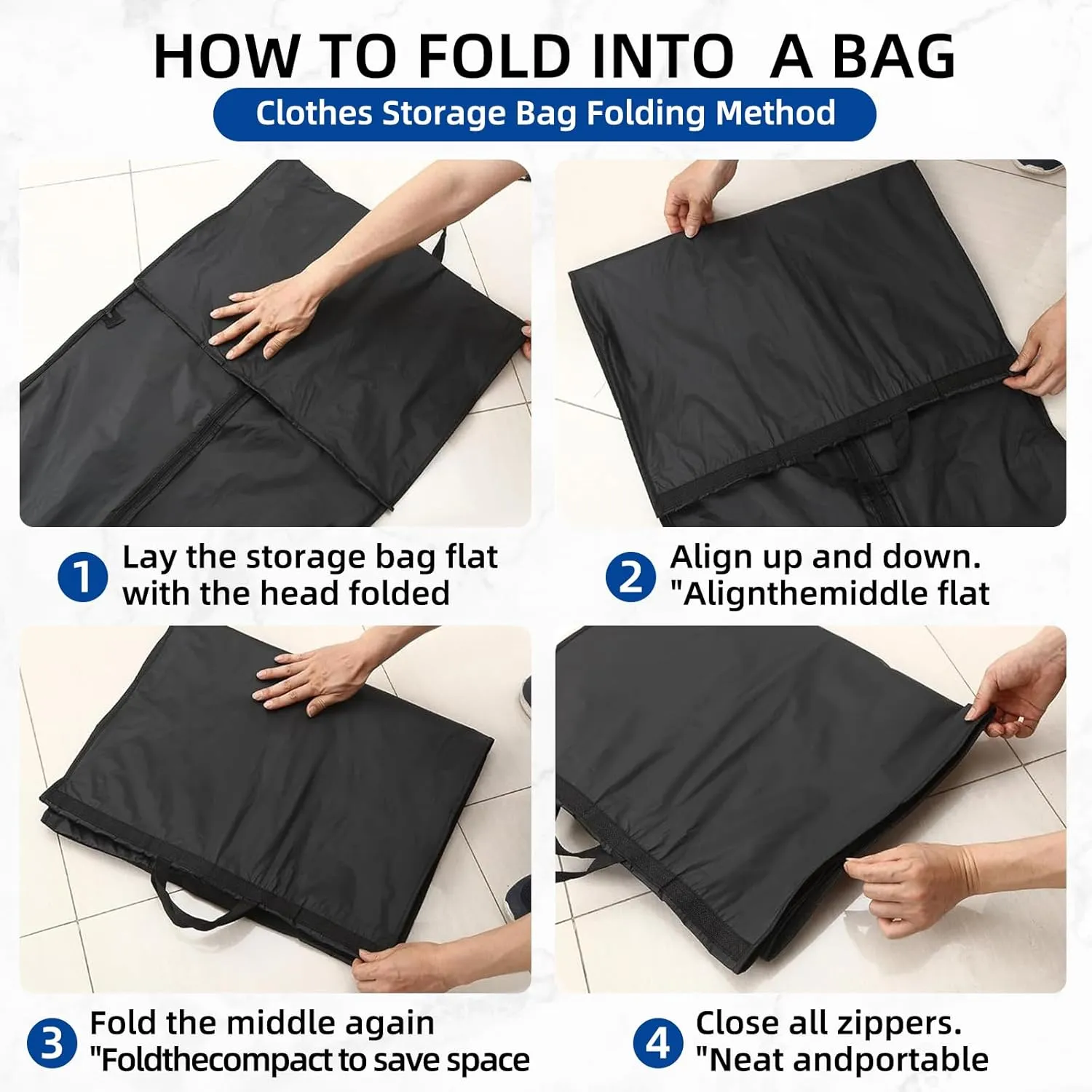 70"" Gusseted Garment Bags for Hanging Clothes 70"" Dress Bags for Gowns Long Waterproof Dress Cover for Closet Hanging Clothes Storage Bag, 2 Packs (BLACK, X)