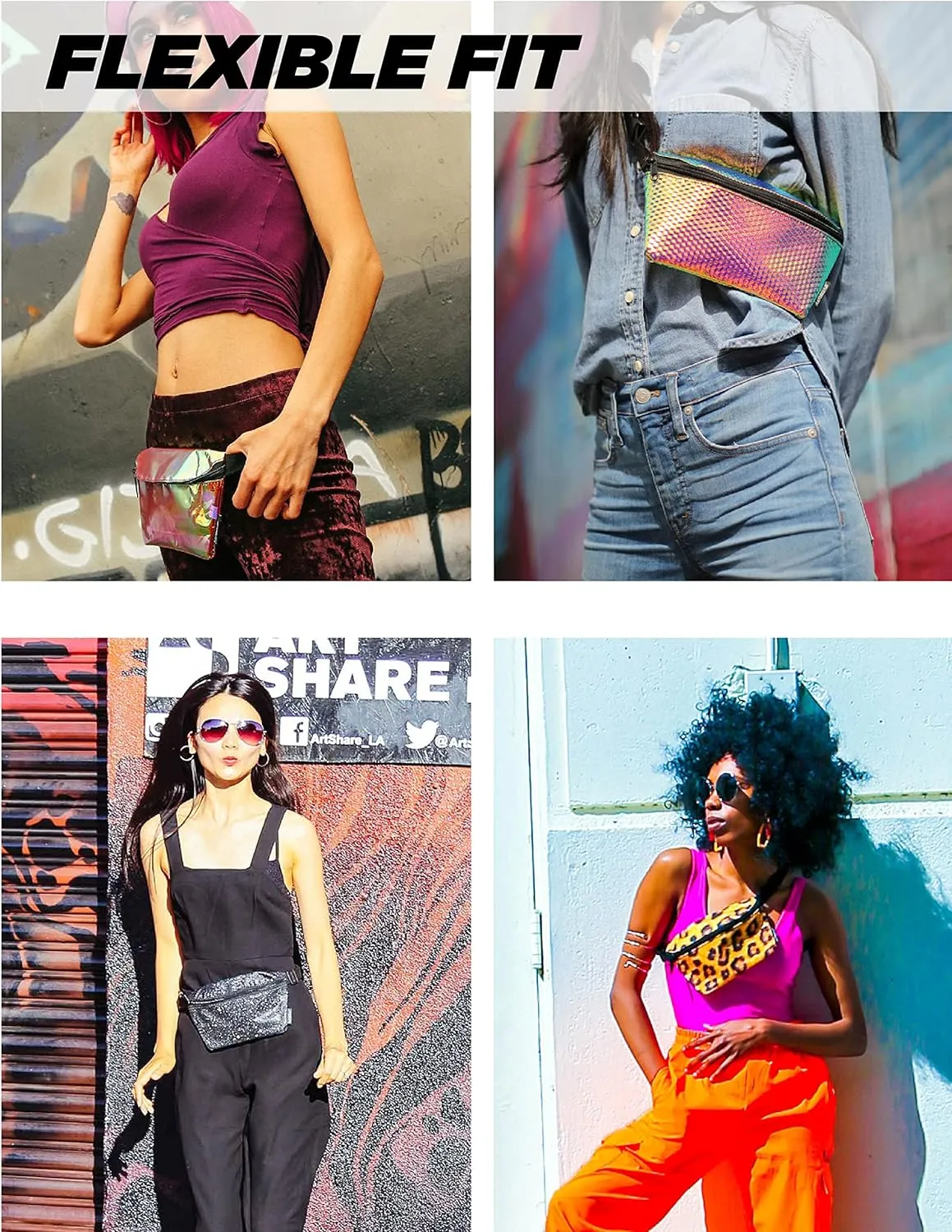70s SUEDE TEAL Fanny Pack Crossbody Bags for Women Festival Bag Small Cute Fanny Packs for Women Fashionable Concert Rave Accessories Fanny Pack for Men Womens Fashion Waist Hip Bum Slim Belt