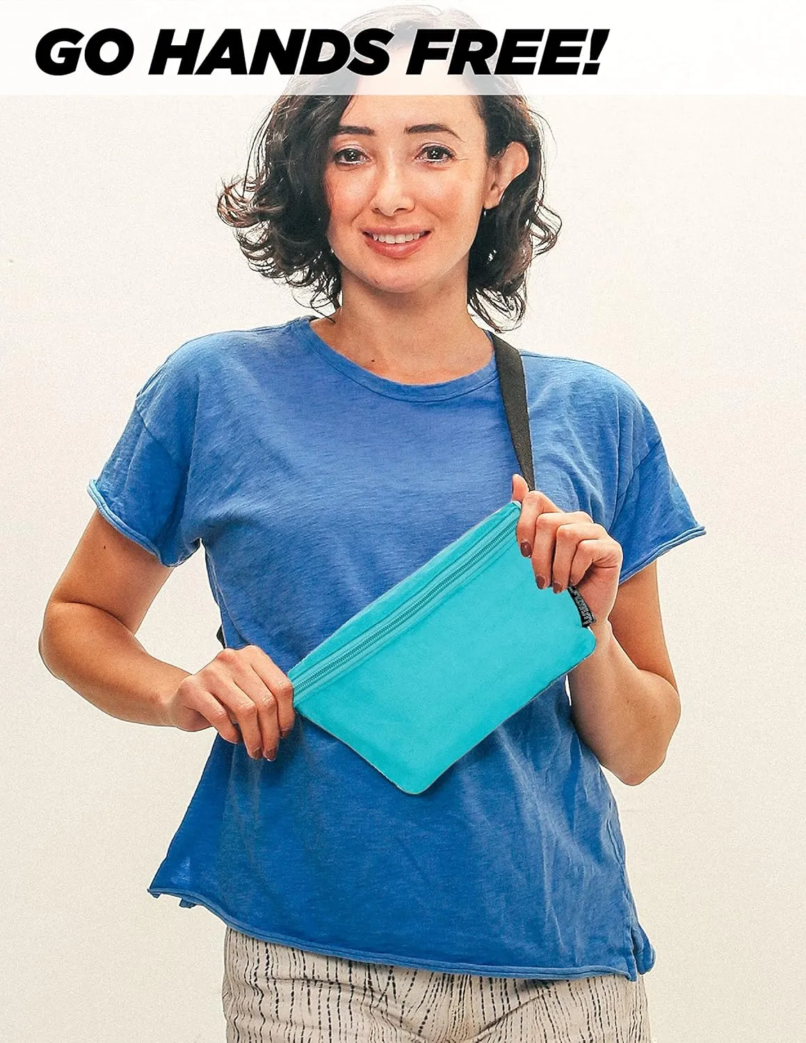 70s SUEDE TEAL Fanny Pack Crossbody Bags for Women Festival Bag Small Cute Fanny Packs for Women Fashionable Concert Rave Accessories Fanny Pack for Men Womens Fashion Waist Hip Bum Slim Belt