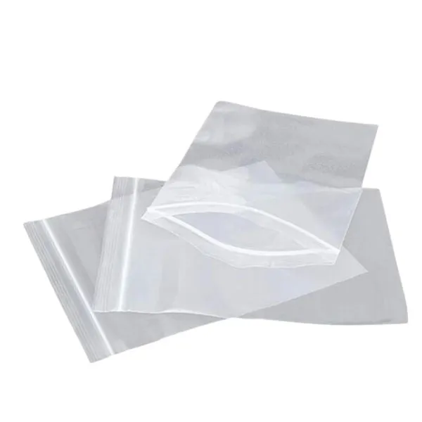 80 x 110mm ZipLock Clear Resealable Plastic Bags