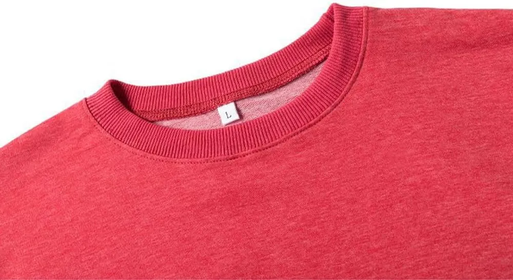AirPlace Letter Shirts for Women Long Sleeve Shirts Make Heaven Crowded O Neck Sweatshirts Cute Loose Women Blouse Tops 2024