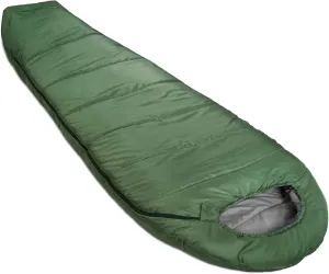 Amazon Basics 20°F Cold Weather Mummy Sleeping Bag, 82 x 33 Inches, Olive Green
