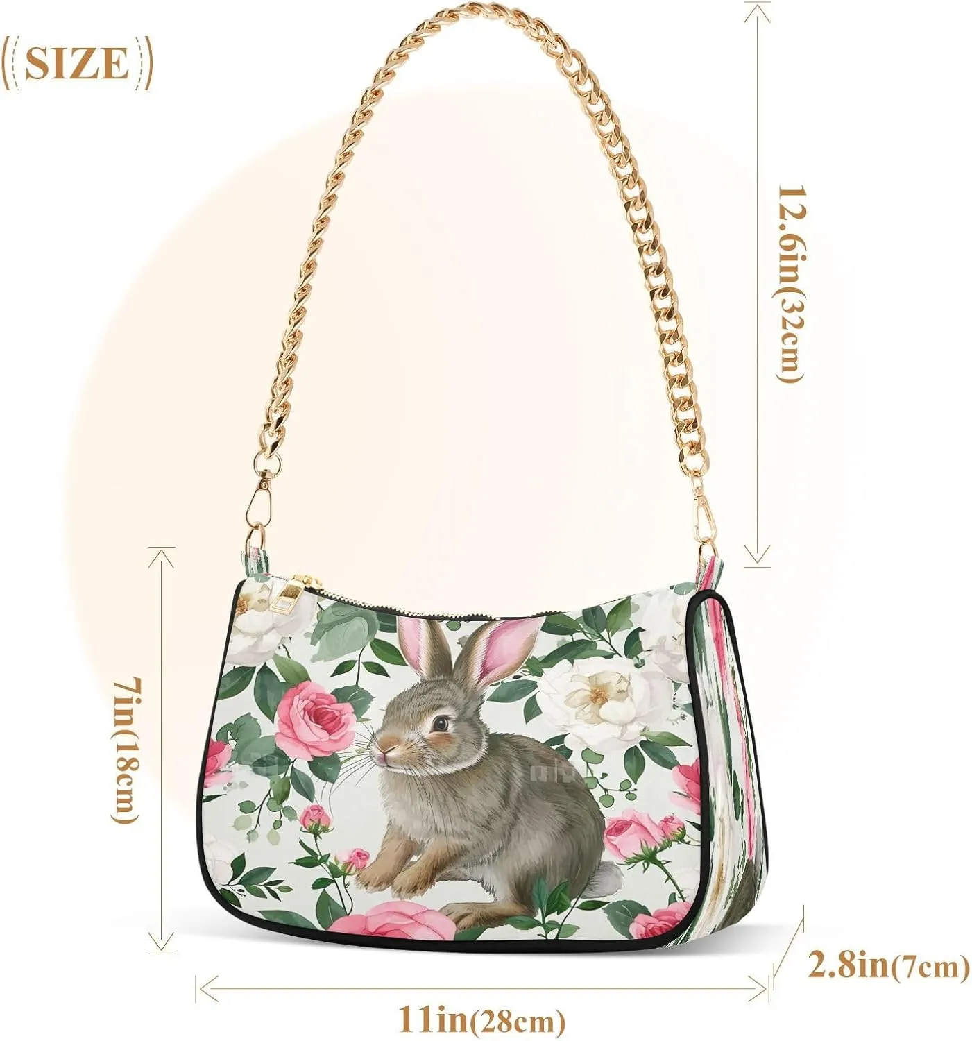 Angry Cat with Canary on Head Hand Bags for Women, Crossbody Bags