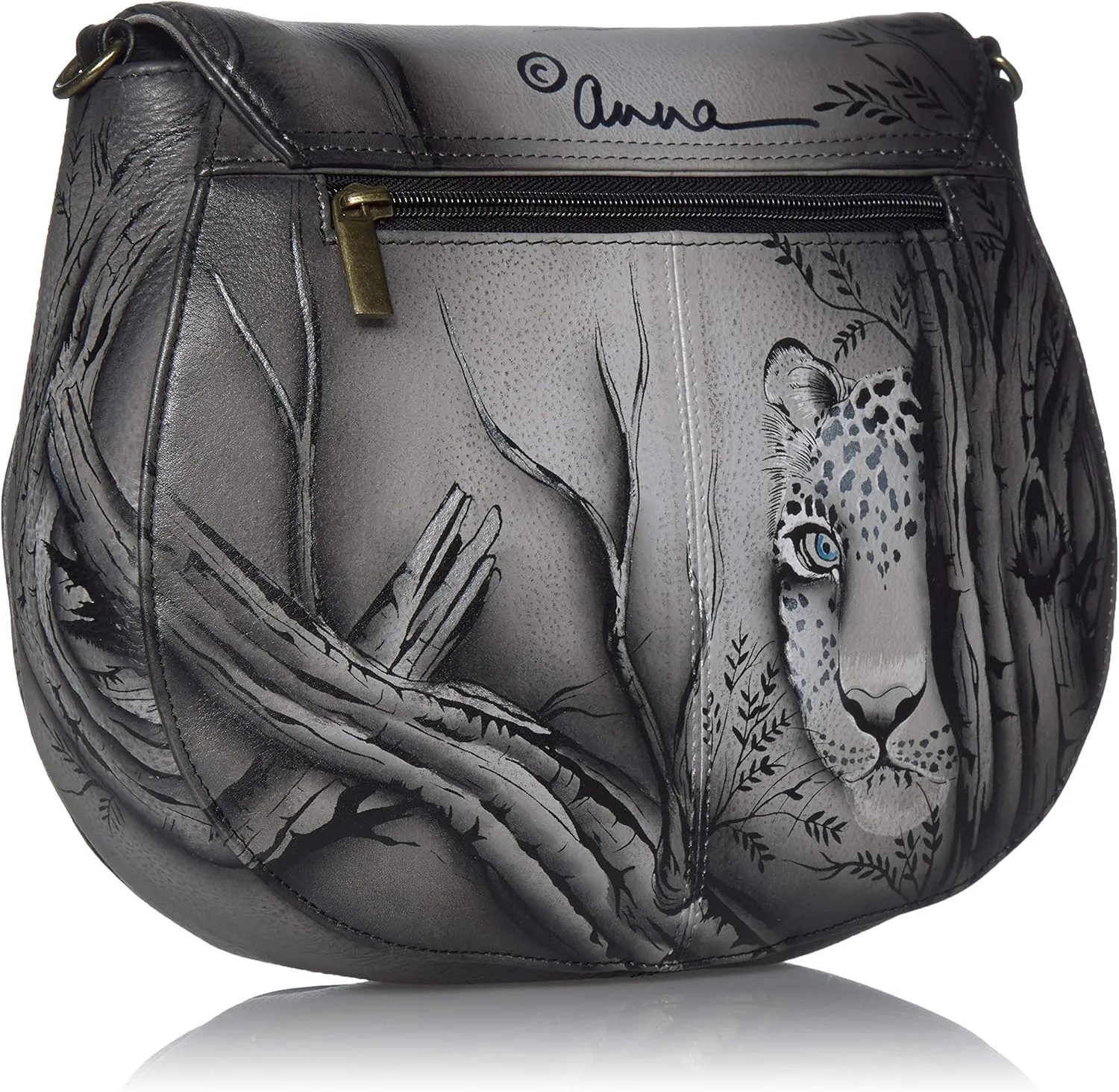 Anna by Anuschka Genuine Hand Painted Leather | Sling Flap Bag