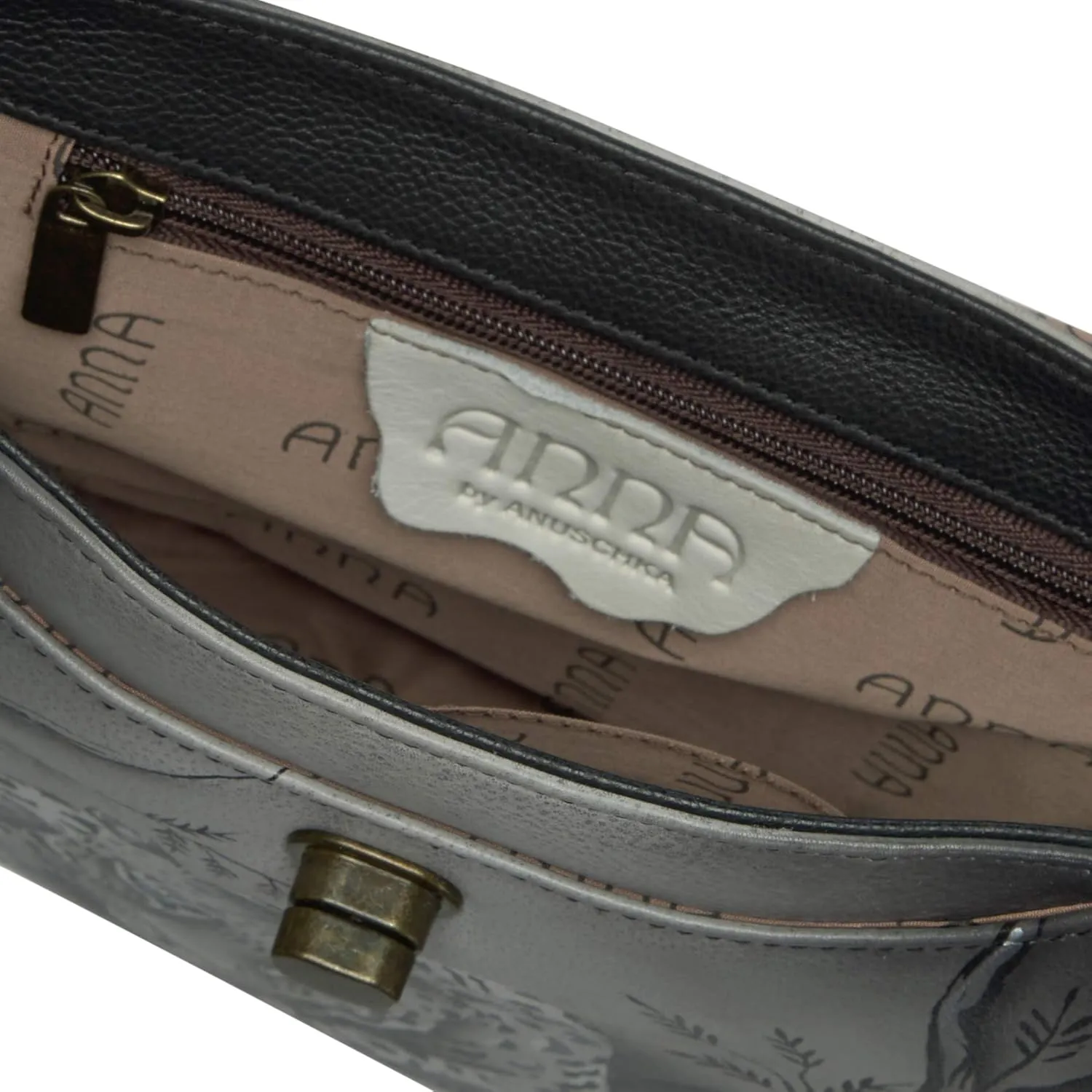 Anna by Anuschka Genuine Hand Painted Leather | Sling Flap Bag