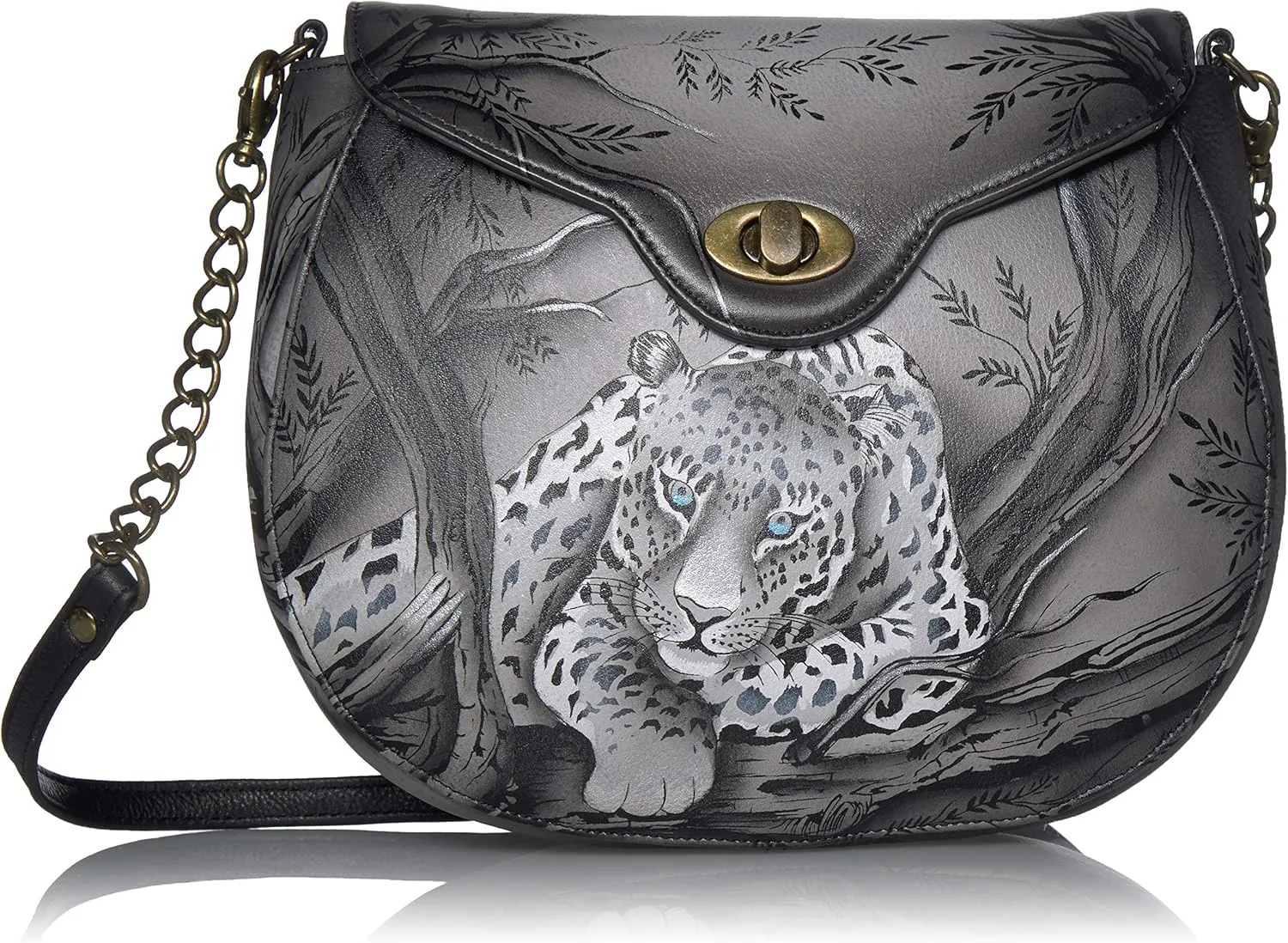 Anna by Anuschka Genuine Hand Painted Leather | Sling Flap Bag