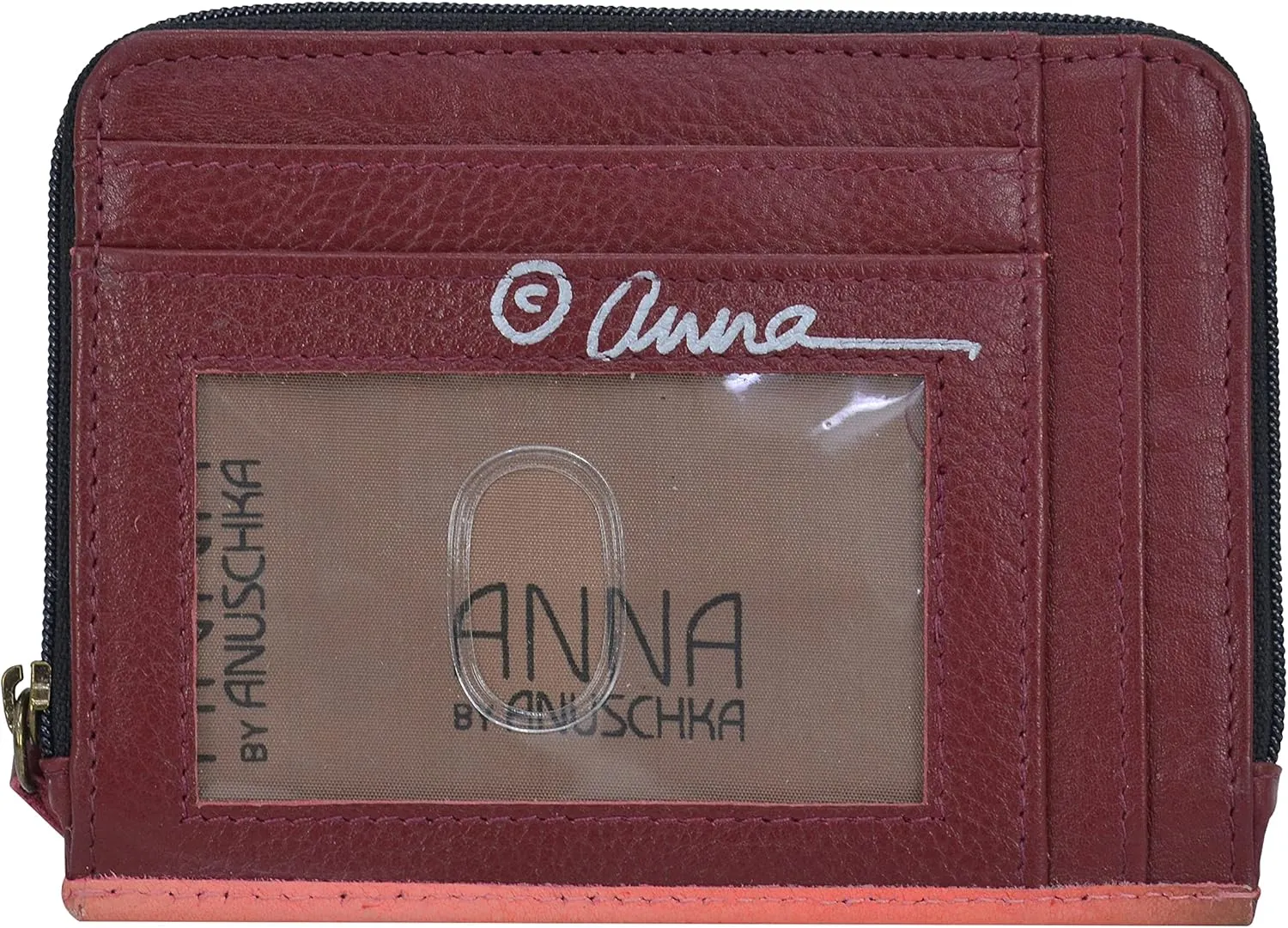 Anna by Anuschka Women's Hand-Painted Genuine Leather Organizer Wallet