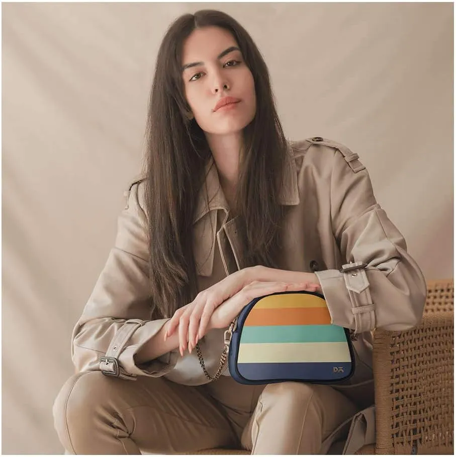 Arch Sling Crossbody Bag For Women | Vegan Leather Purse | Ladies Shoulder Handbag For Work, Office, Travel