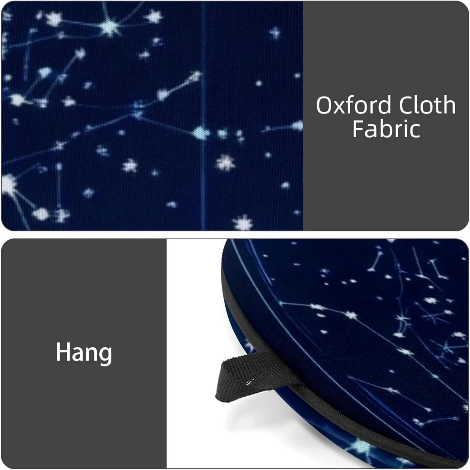 Art Watercolor Navy Blue Flowers Tennis Racquet Bag Lightweight Racket Carrying Bag for Youth and Adults