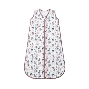 Baby Sleep Sack 2-4 T Baby Wearable Blanket 100% Organic Cotton 0.5 TOG Toddler Sleep Sacks 2- Way Zipper Soft 4 Layers 2T 3T 4T Dinosaur