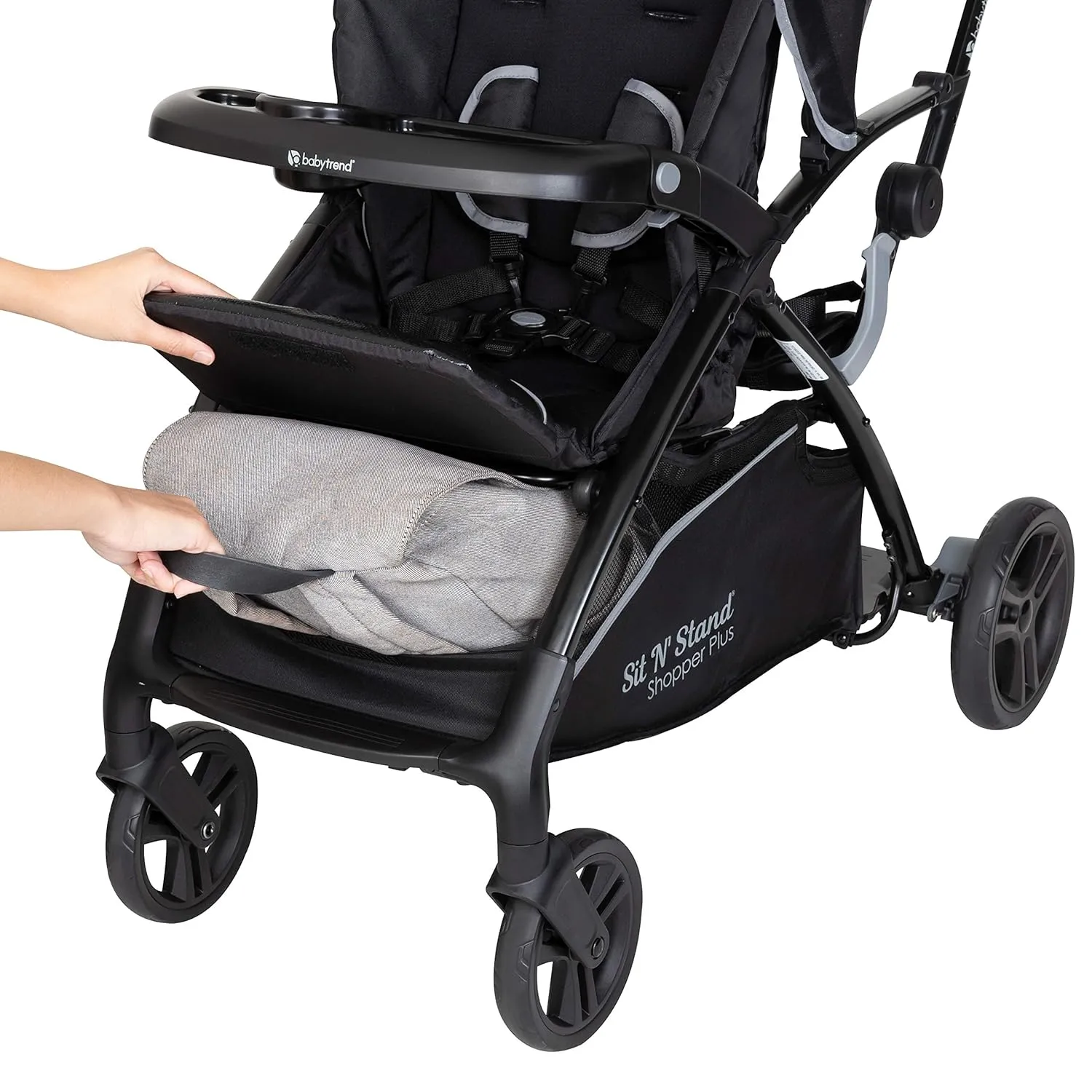 Baby Trend Sit N’ Stand® 5-in-1 Shopper Plus Stroller, Kona