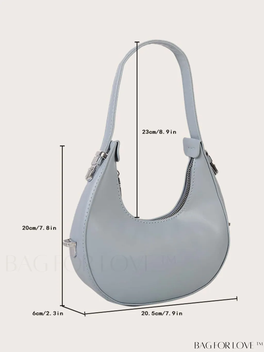 BagForLove - Streamlined Hobo Handbag