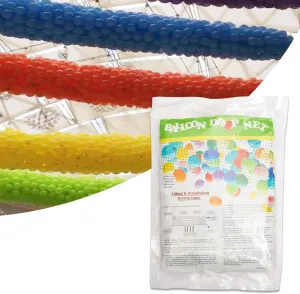 Balloon Release Net - Large Drop Bags for Transport, Reusable Flying Net for Birthday, Graduation, Wedding, New Year Eve Party Supplies (Holds 100 Balls)