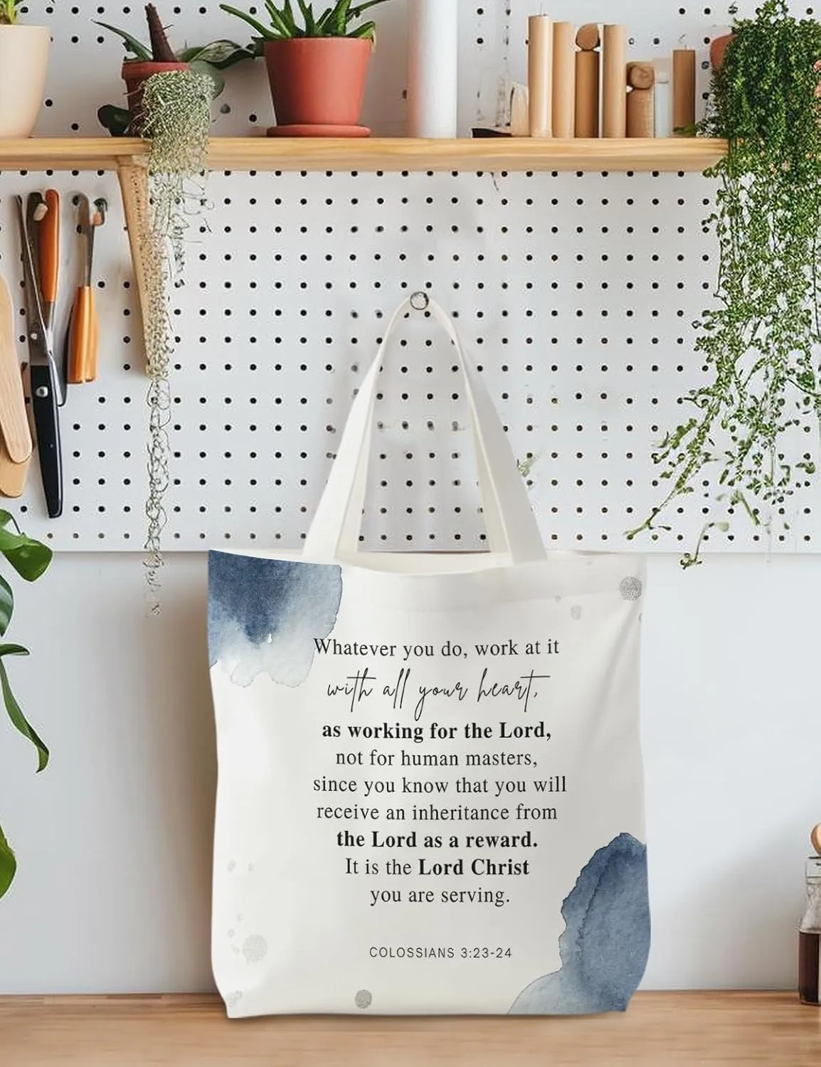 Bible Bags for Women, Christian Tote Bag, Gifts for Christian Women