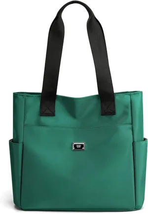 Bigbicc Shoulder Bag, 2023 Bigbic Waterproof Nylon Shoulder Bag, Lightweight Large Capacity Tote Bag