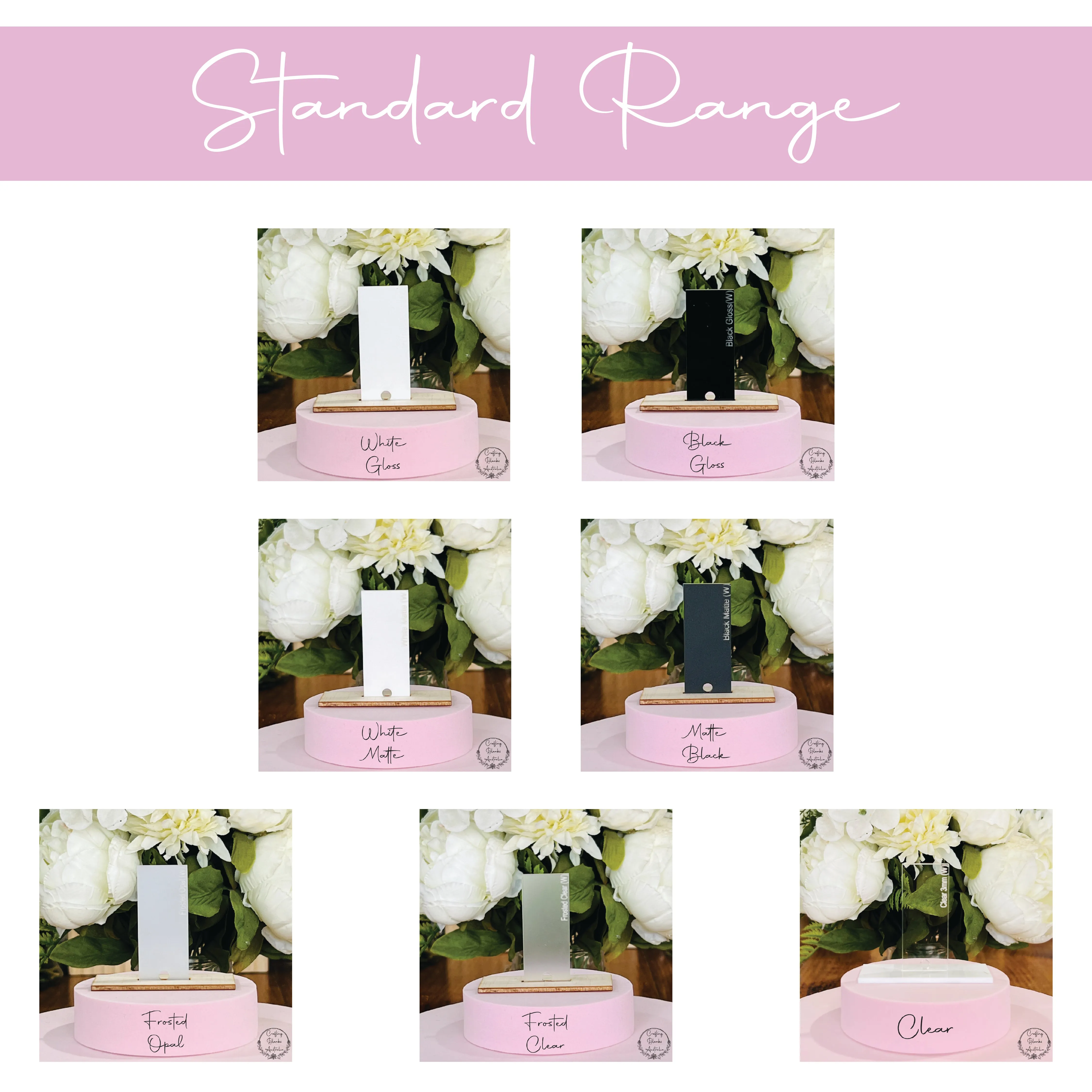 Birthday Cake • Arch Blank Tag • 50mm x 90mm