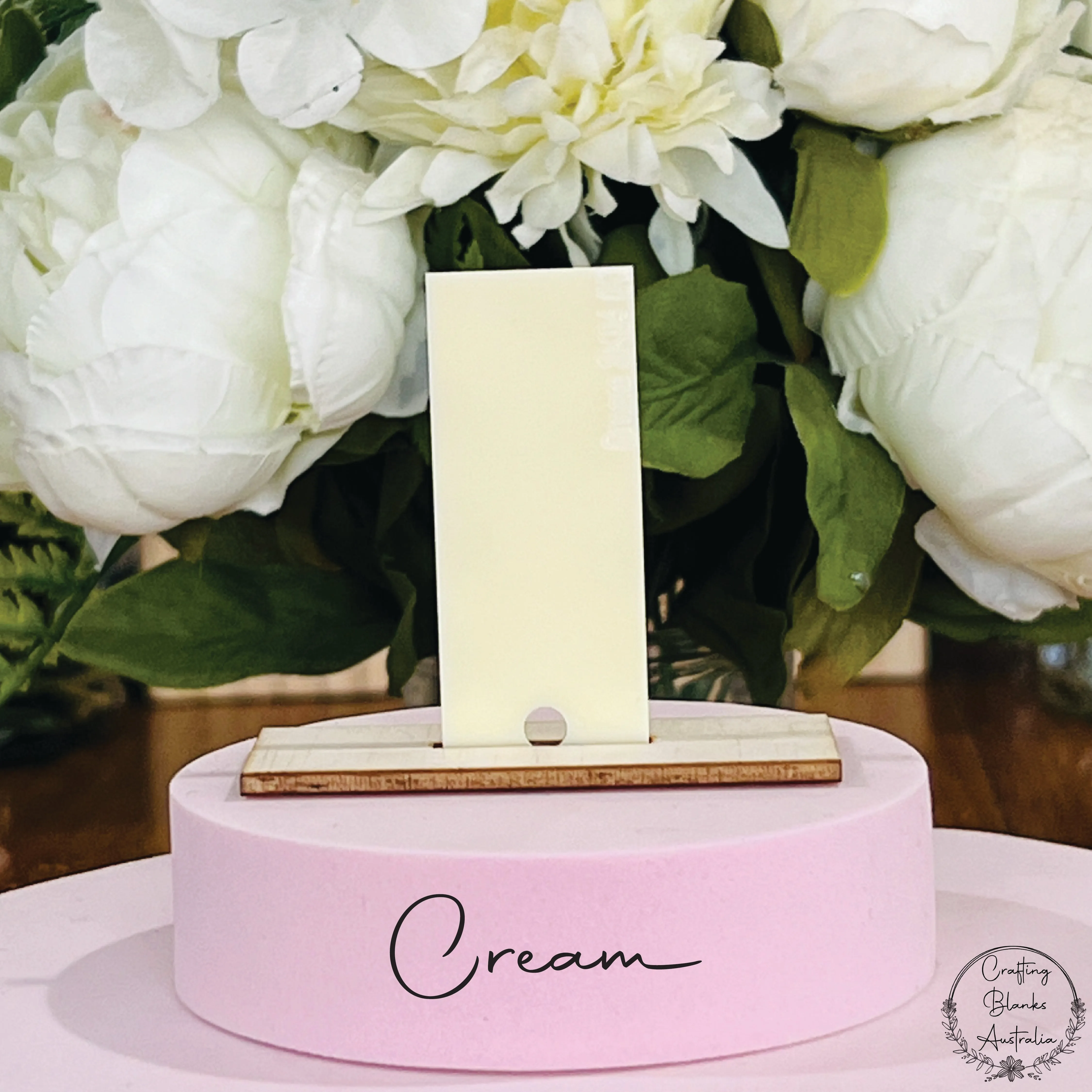 Birthday Cake • Arch Blank Tag • 50mm x 90mm