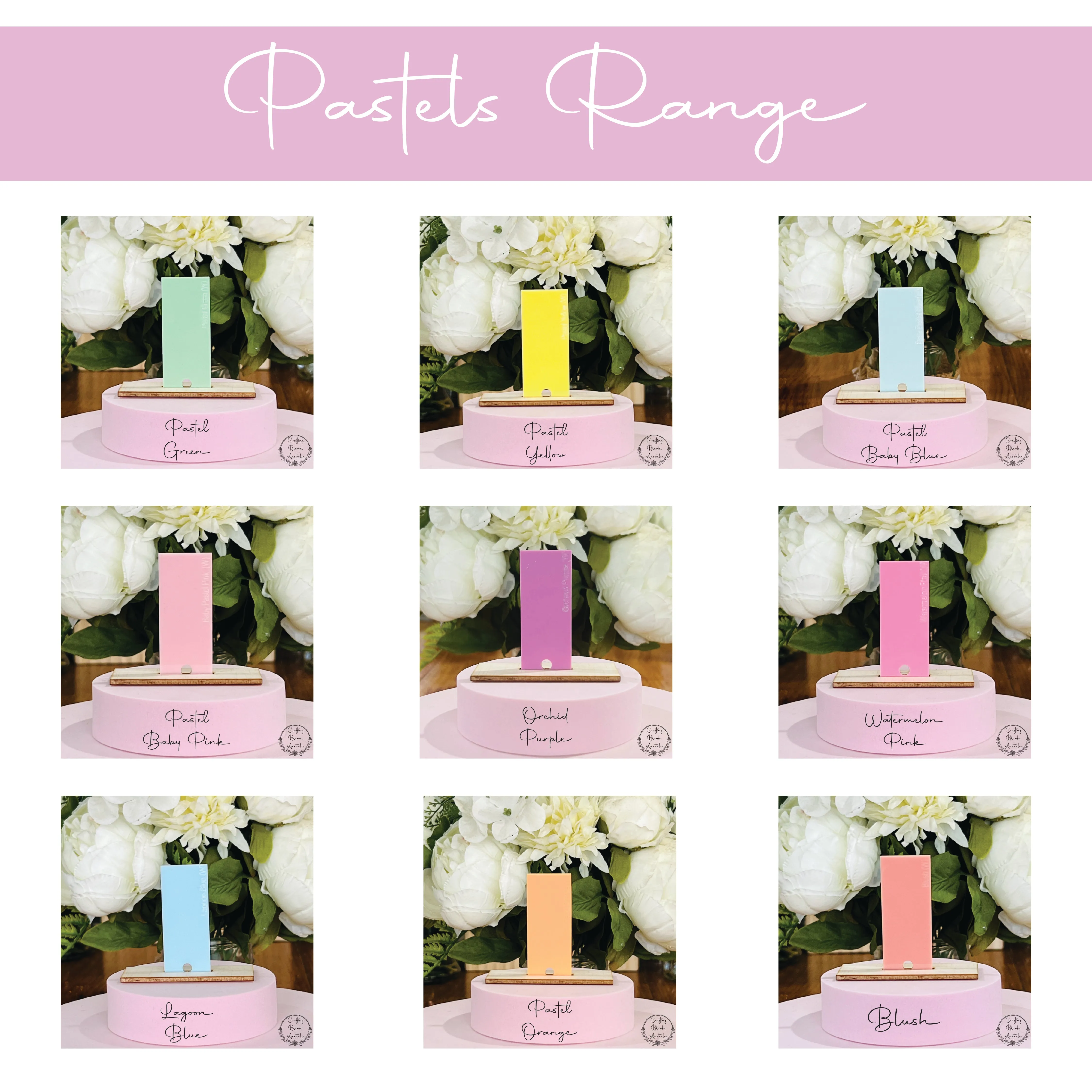 Birthday Cake • Arch Blank Tag • 50mm x 90mm