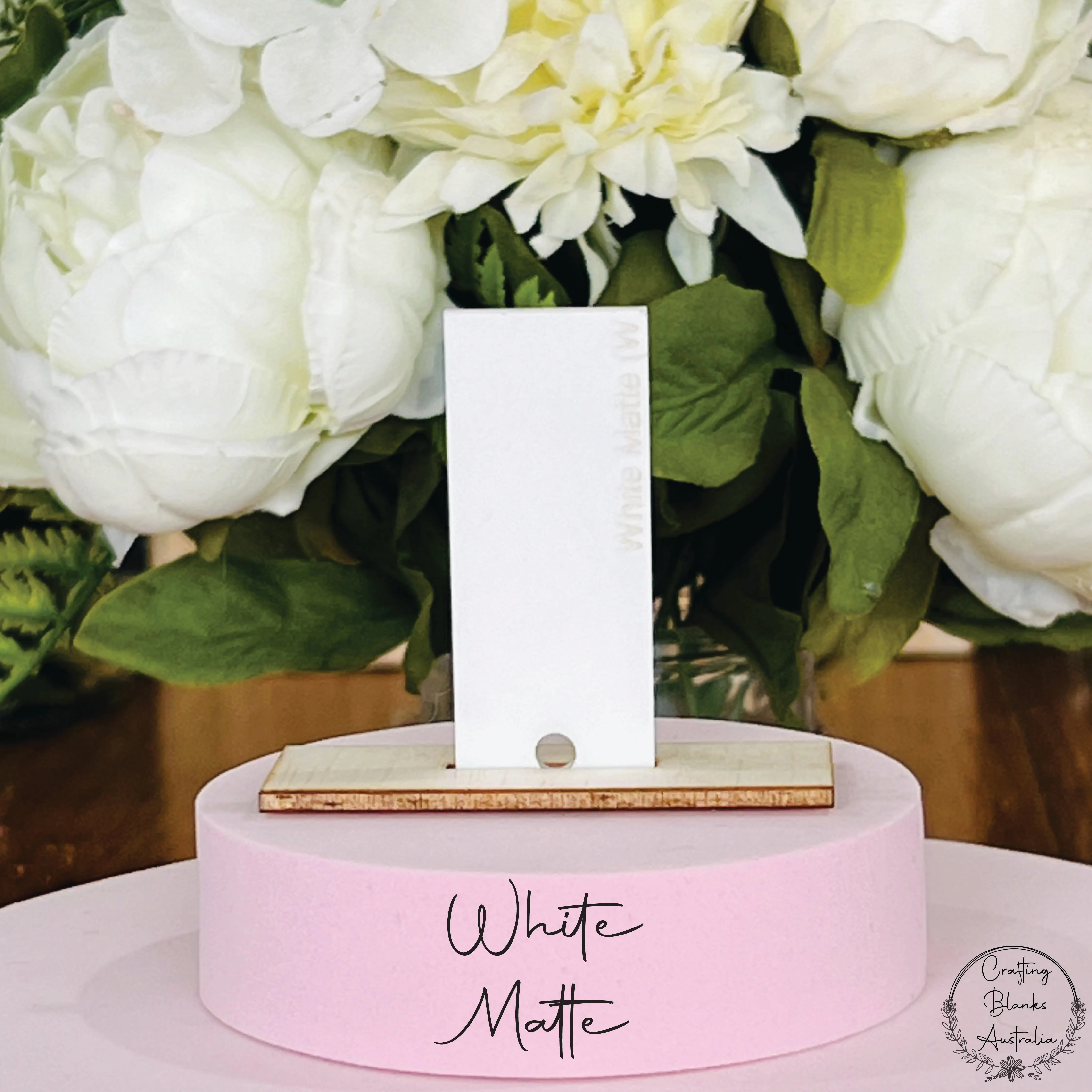 Birthday Cake • Arch Blank Tag • 50mm x 90mm