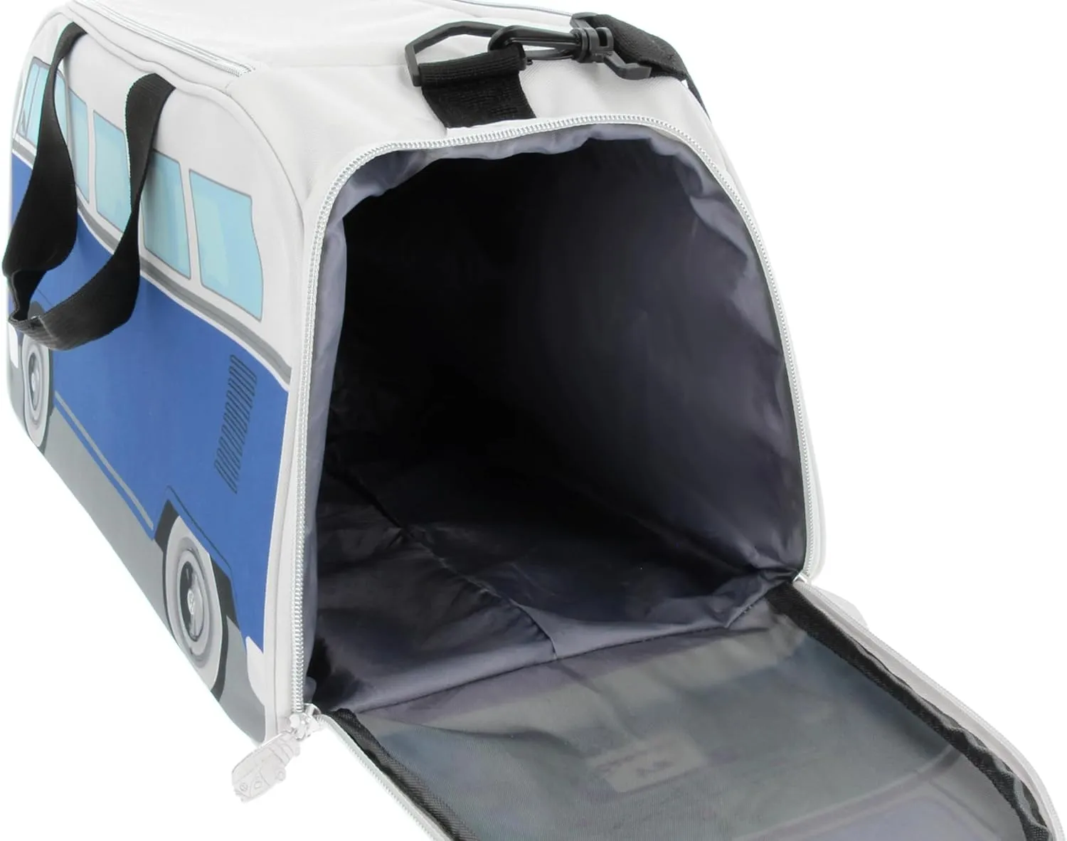 BRISA VW Collection - Volkswagen Samba Bus T1 Camper Van Sport, Gym, Travel Bag, Duffel with Shoe & Wet Compartment