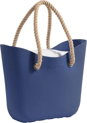 Brook   Bay Beach Bag Rubber Tote Bag with Zipper - Travel Bag, Beach Bags Waterproof Sandproof, Beach Bag for Women
