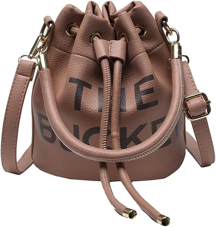 Bucket Bags and Purses For Women Small Drawstring Handbags Hobo Purse