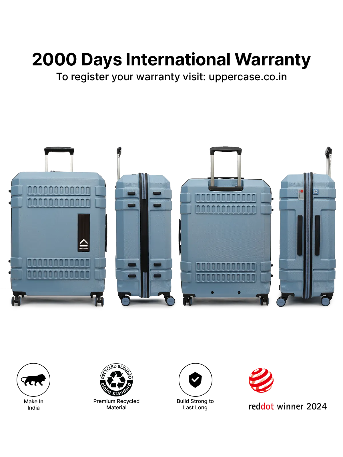 Bullet Blue Set of 2 (S L) Trolley