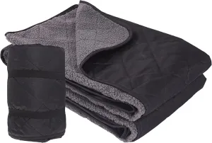 Camping Blanket,Cold Weather Warm Outdoor Blanket,Windproof Triple Layers Warm Comfy Foldable for Camping,Traveling, Stadium, Hiking, Picnics,Machine Washable 76.3"x 56.6"