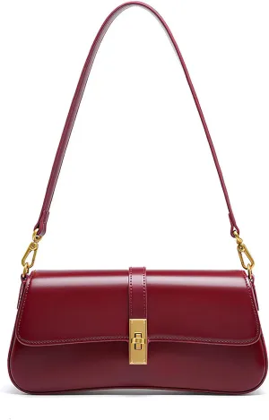 caqilore Genuine Leather Crossbody Bags for Women Shoulder Bag Women's Crossbody Handbags Leather Purses
