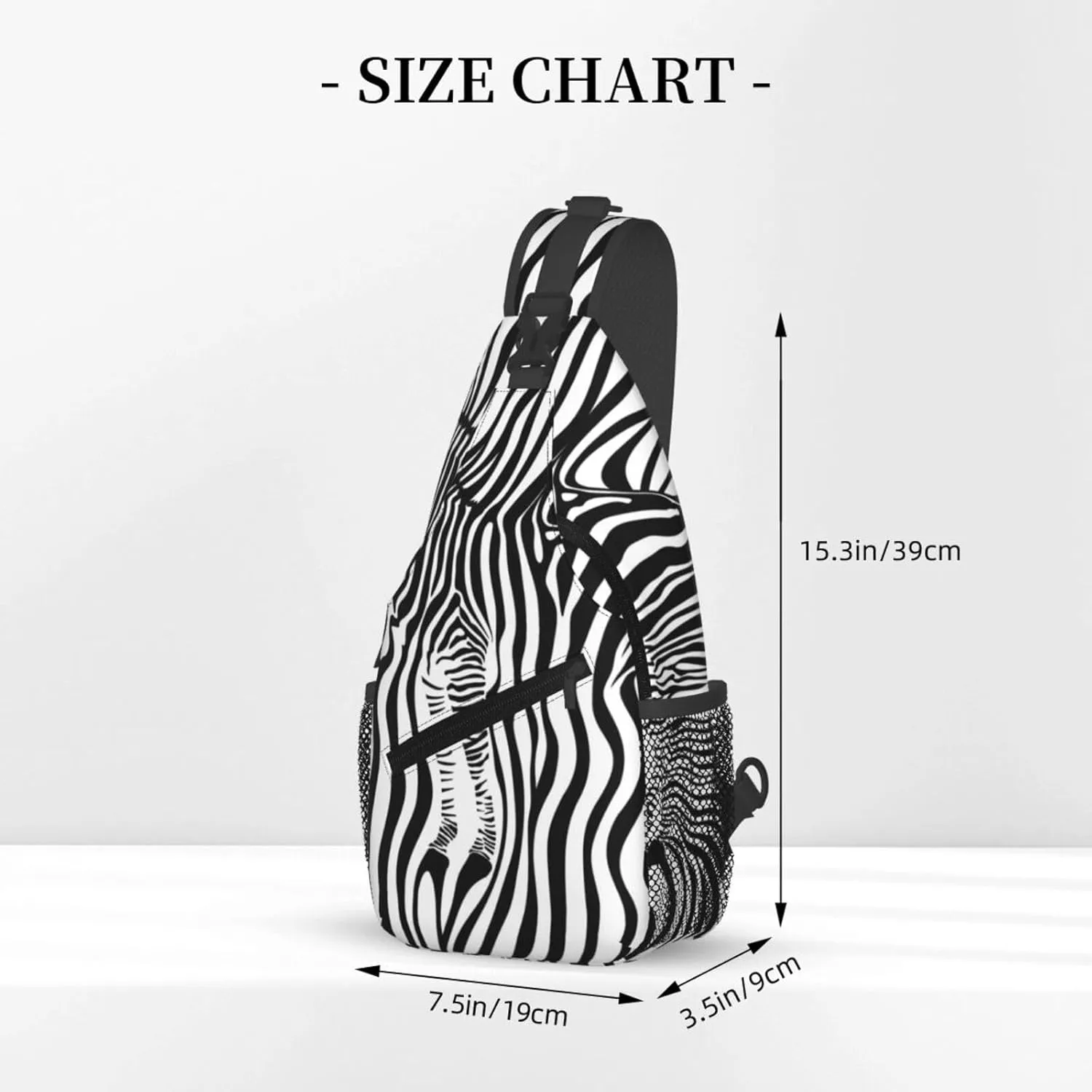 Cash US Dollar Sling Bag Adjustable Crossbody Bag Casual Chest Bags Travel Shoulder Backpack For Women Men