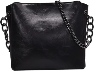 Casual Chains Shoulder Bags Women Crossbody Bags Simple Women Bag Leather Handbags