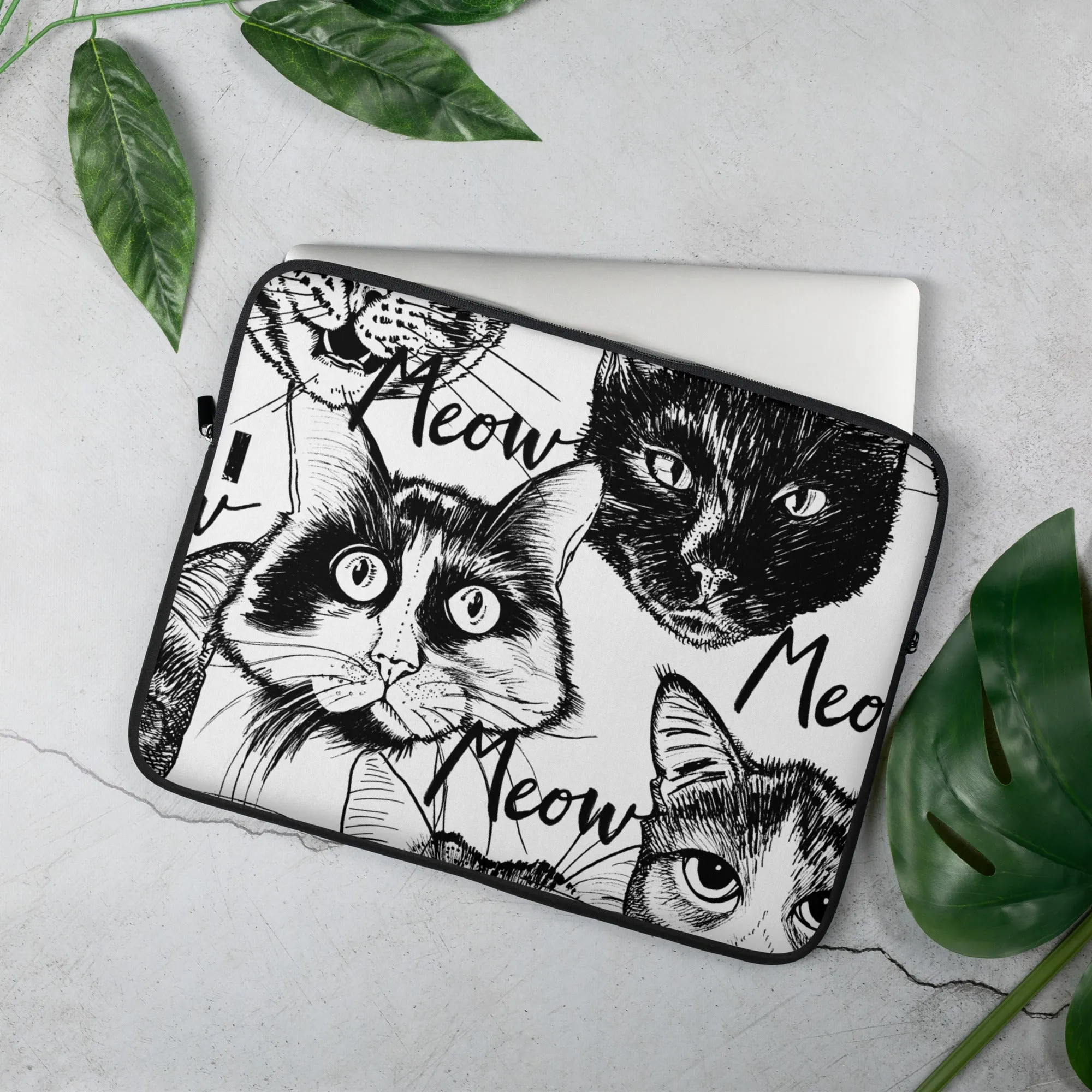 Cat Lover Laptop Sleeve