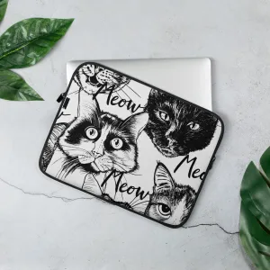 Cat Lover Laptop Sleeve