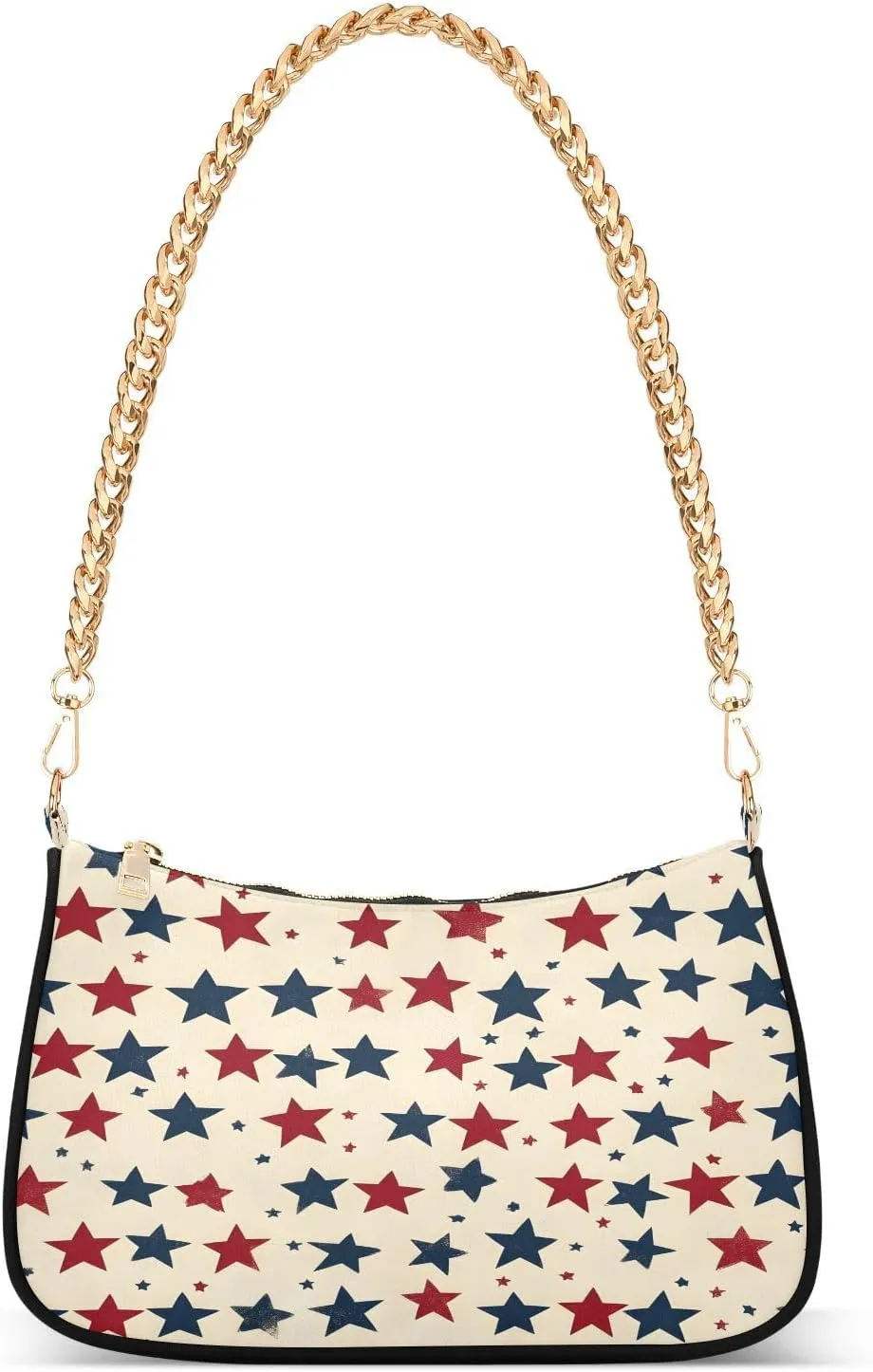 CEBUGI Crossbody Bags for Women Shoulder Purse Independence Day Stars Handbags Stylish Clutch Purse with Chain Strap