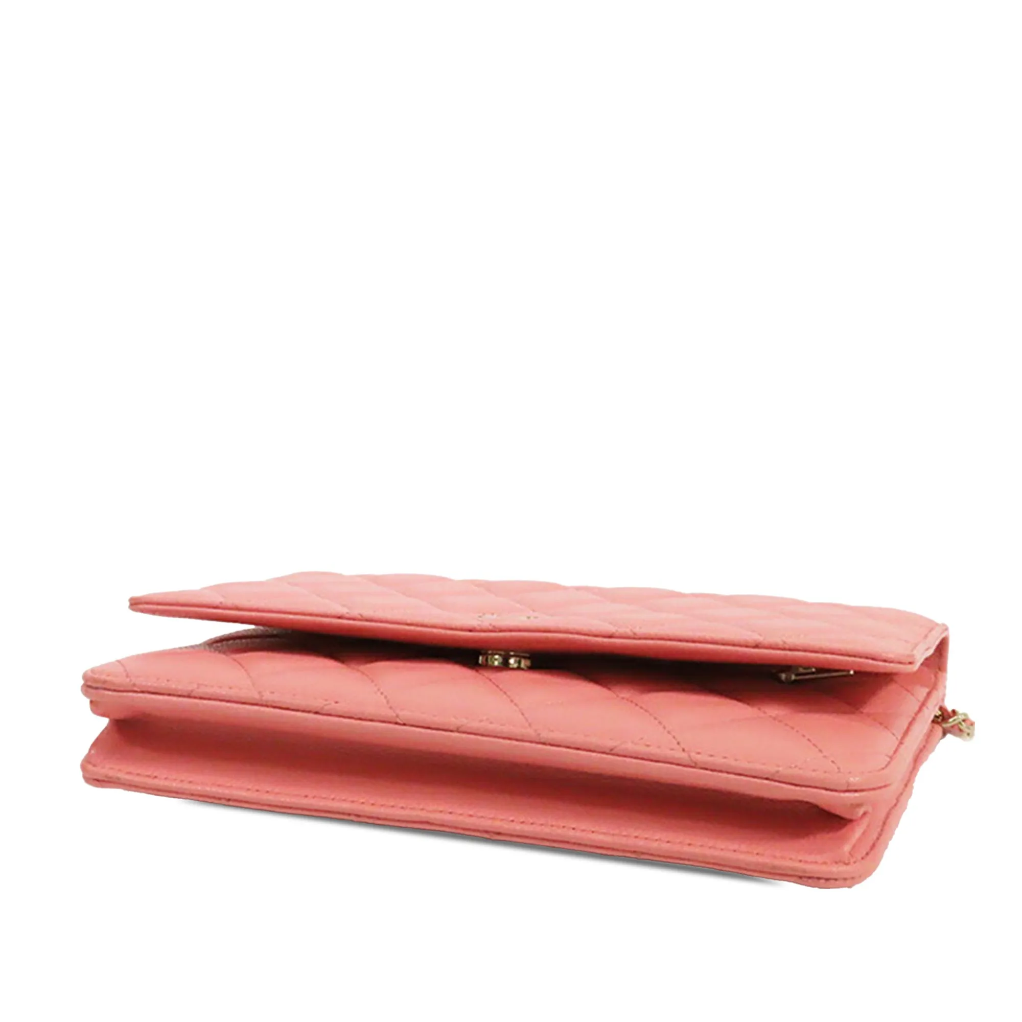 Chanel Classic Caviar Wallet On Chain