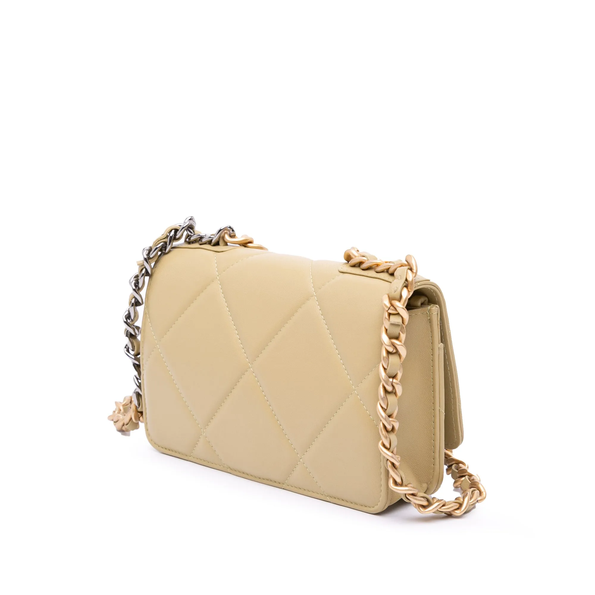 Chanel Quilted Lambskin 19 Wallet on Chain