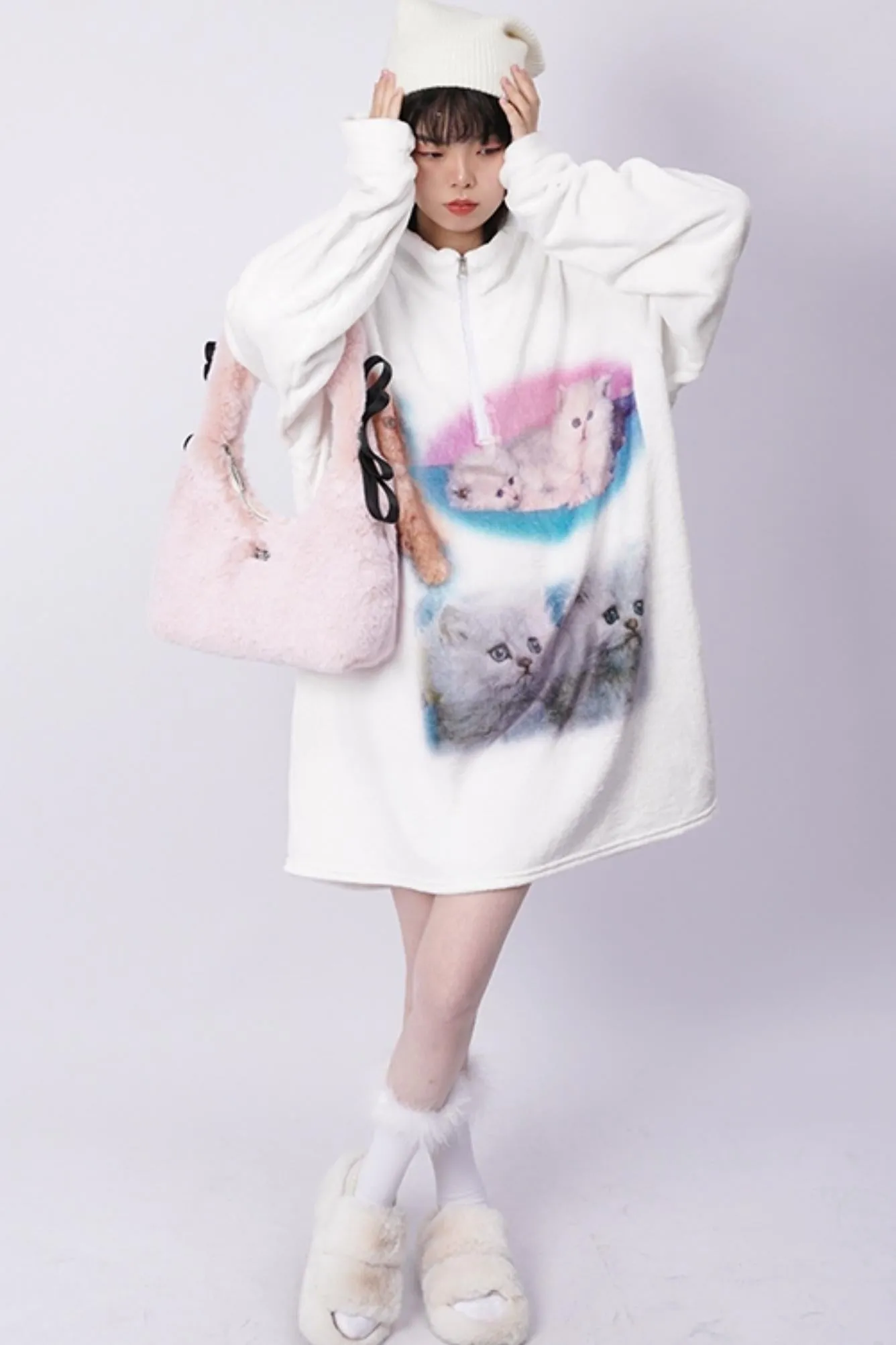 Chic Spice Fur Bag