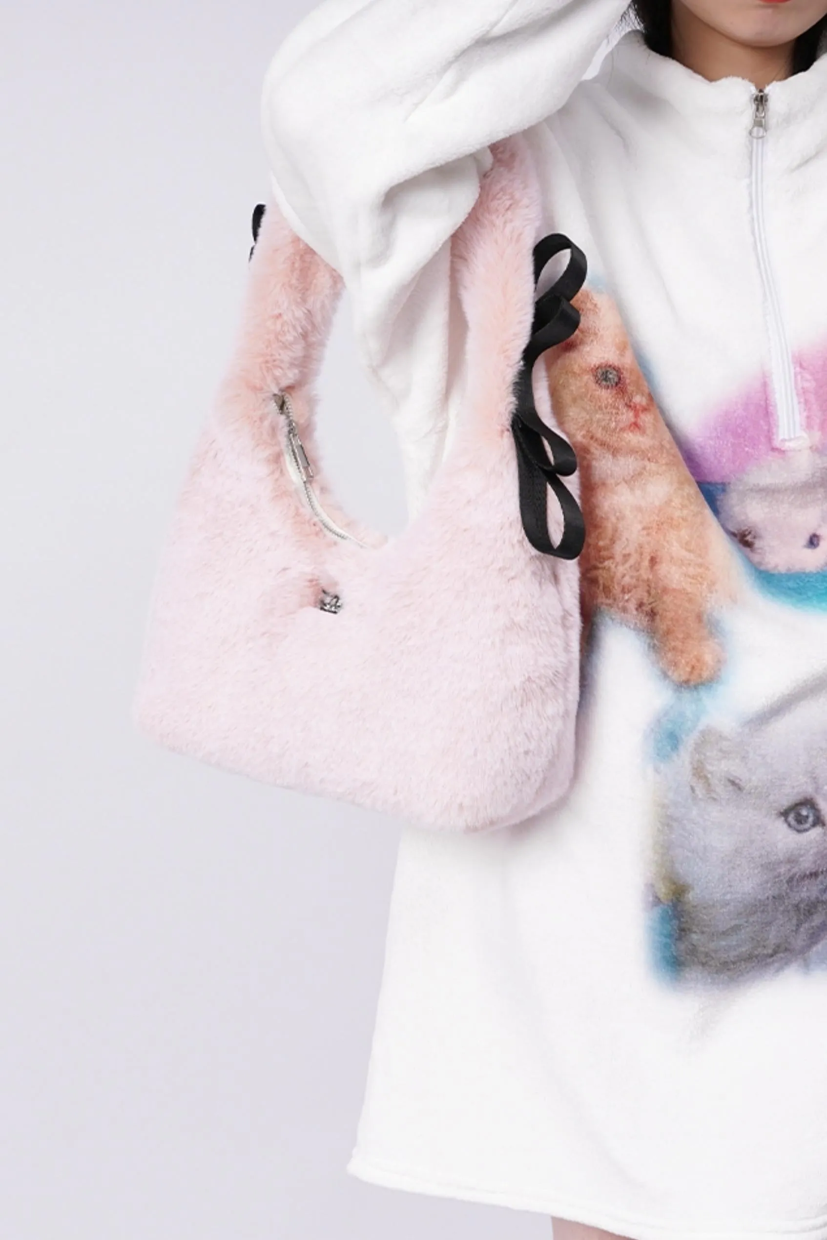 Chic Spice Fur Bag