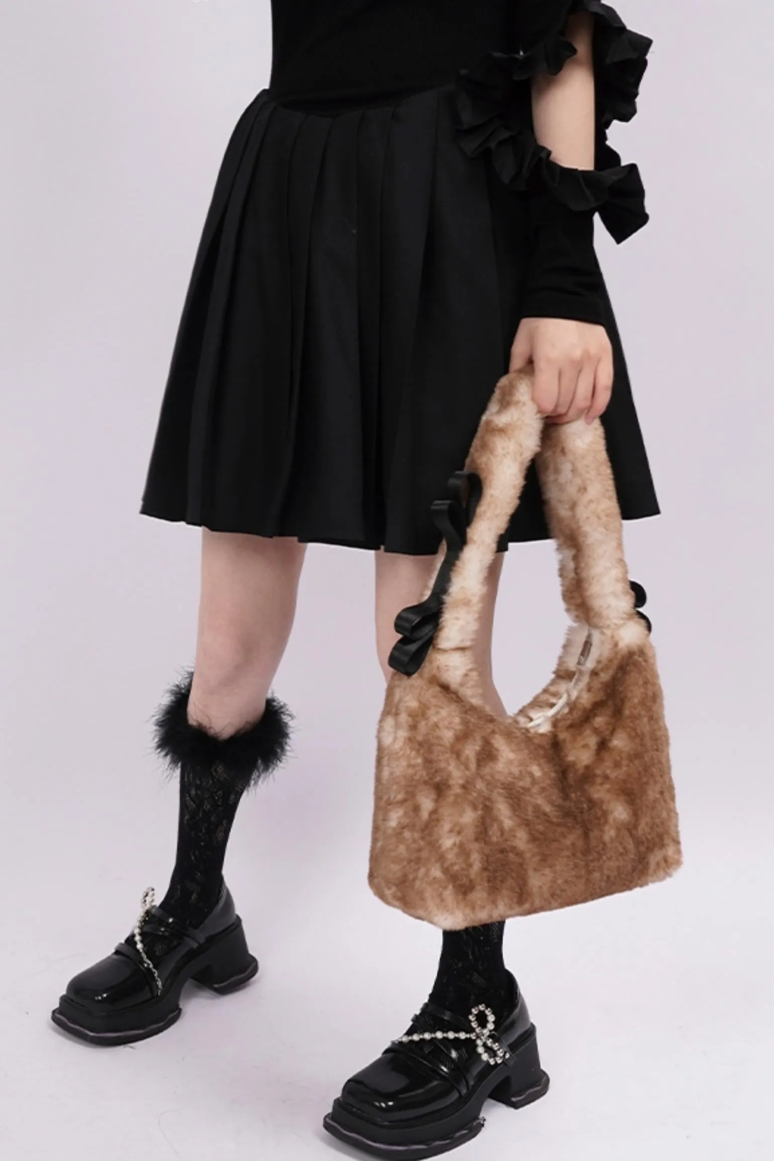 Chic Spice Fur Bag