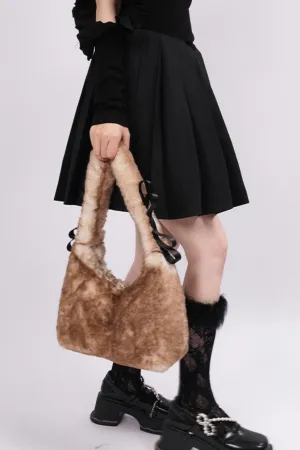 Chic Spice Fur Bag