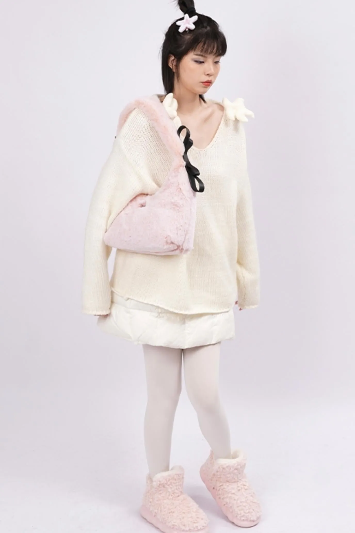 Chic Spice Fur Bag