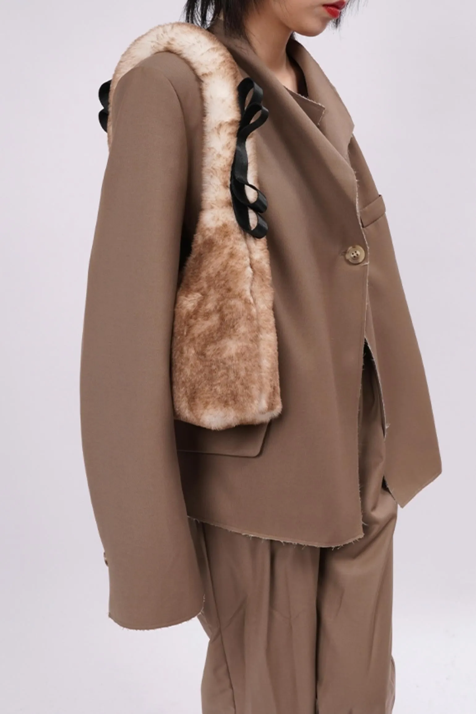 Chic Spice Fur Bag