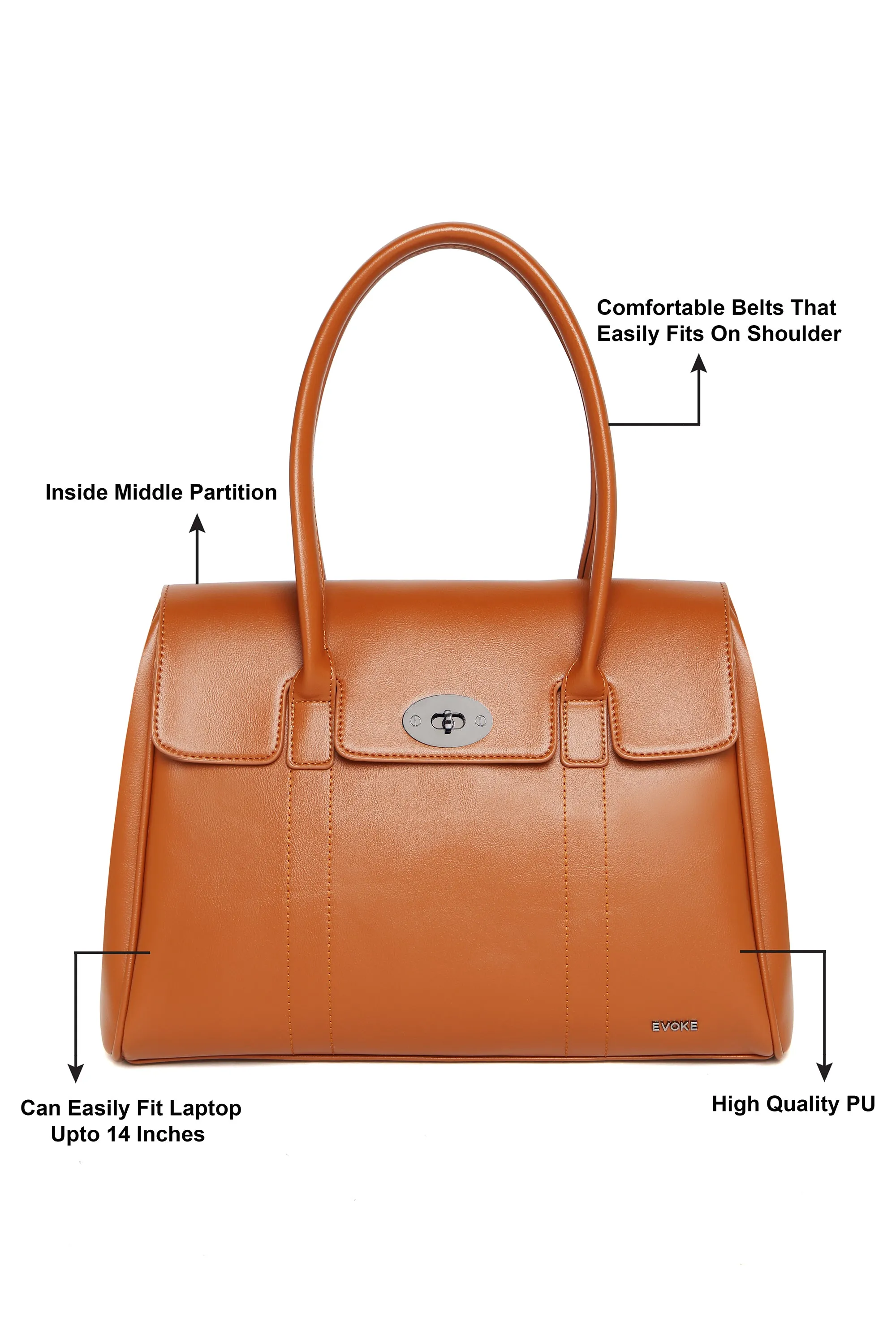 CLARA TOTE BAG 273 RUSTIC AMBER